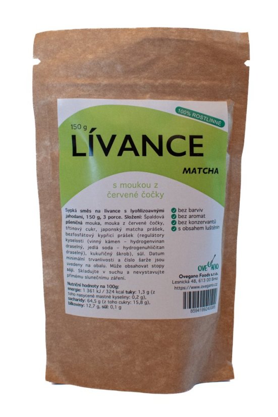 Směs na lívance - matcha 150g
